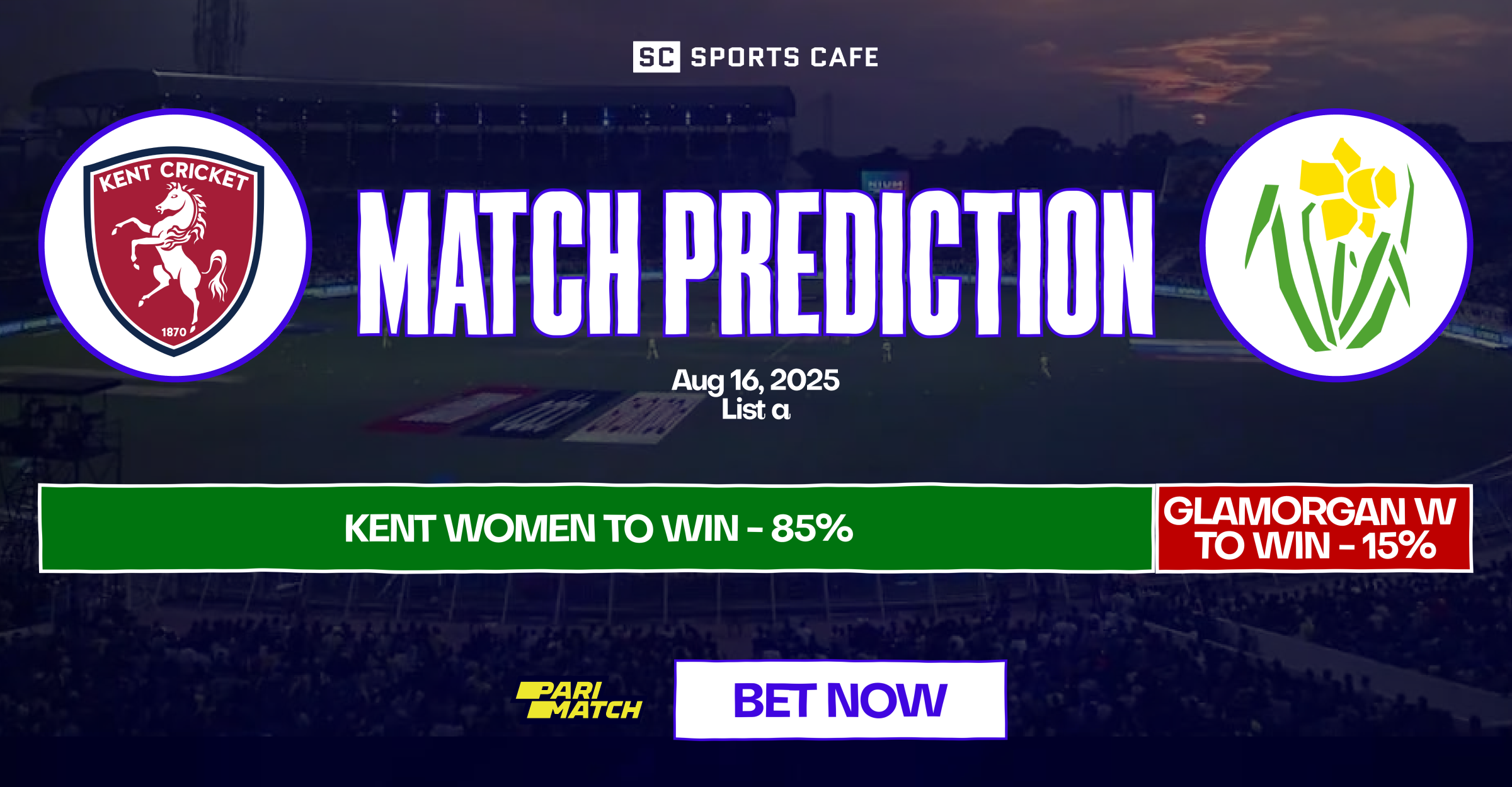 Kent Women vs Glamorgan Women